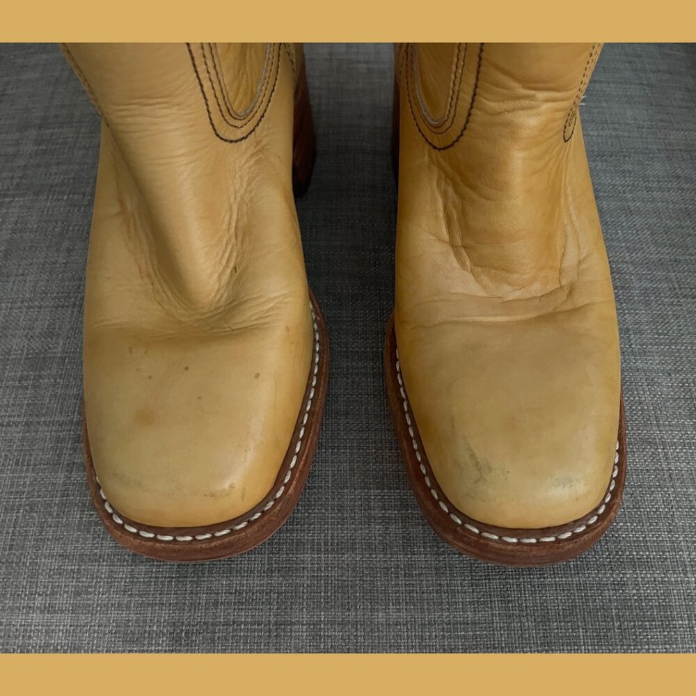 Frye Campus 14L boots * size 6.5 * VGUC - Picture 6 of 8